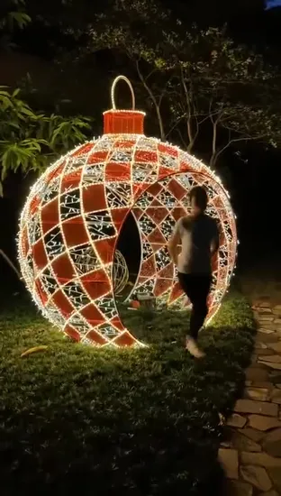Support Customize Christmas Decoration Supplies/ Arch Decoration Christmas Supplies