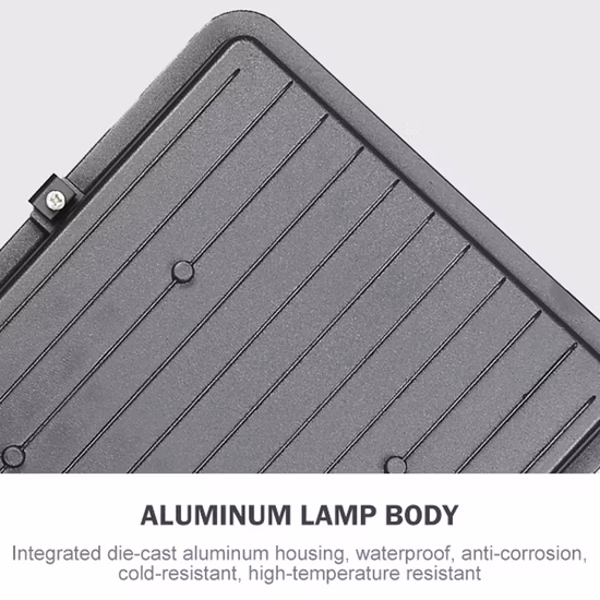 60W 100W 200W 300W Lámpara de calle de pared solar CE RoHS Luces LED Iluminación Decoración Sistema de energía de ahorro de energía Productos para el hogar Sensor Seguridad Luz de jardín