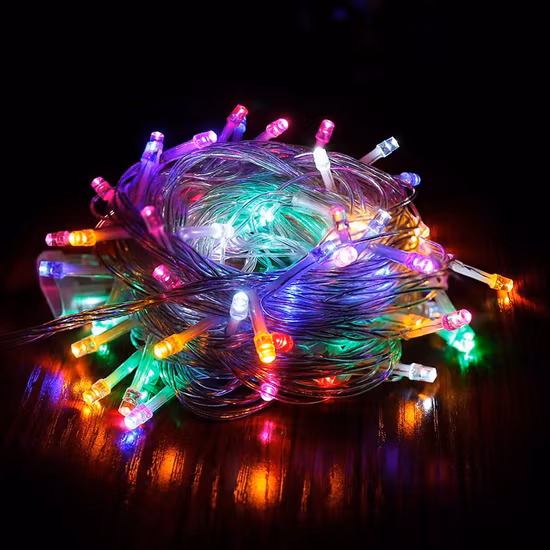 Venta caliente Garland regalos adornos para el hogar con luz LED